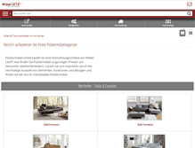 Tablet Screenshot of polstermoebel-online-kaufen.de